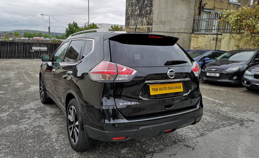 2017 17 NISSAN X-TRAIL N-VISION 1.6 DCI 4X4 UNRECORDED DAMAGED SALVAGE