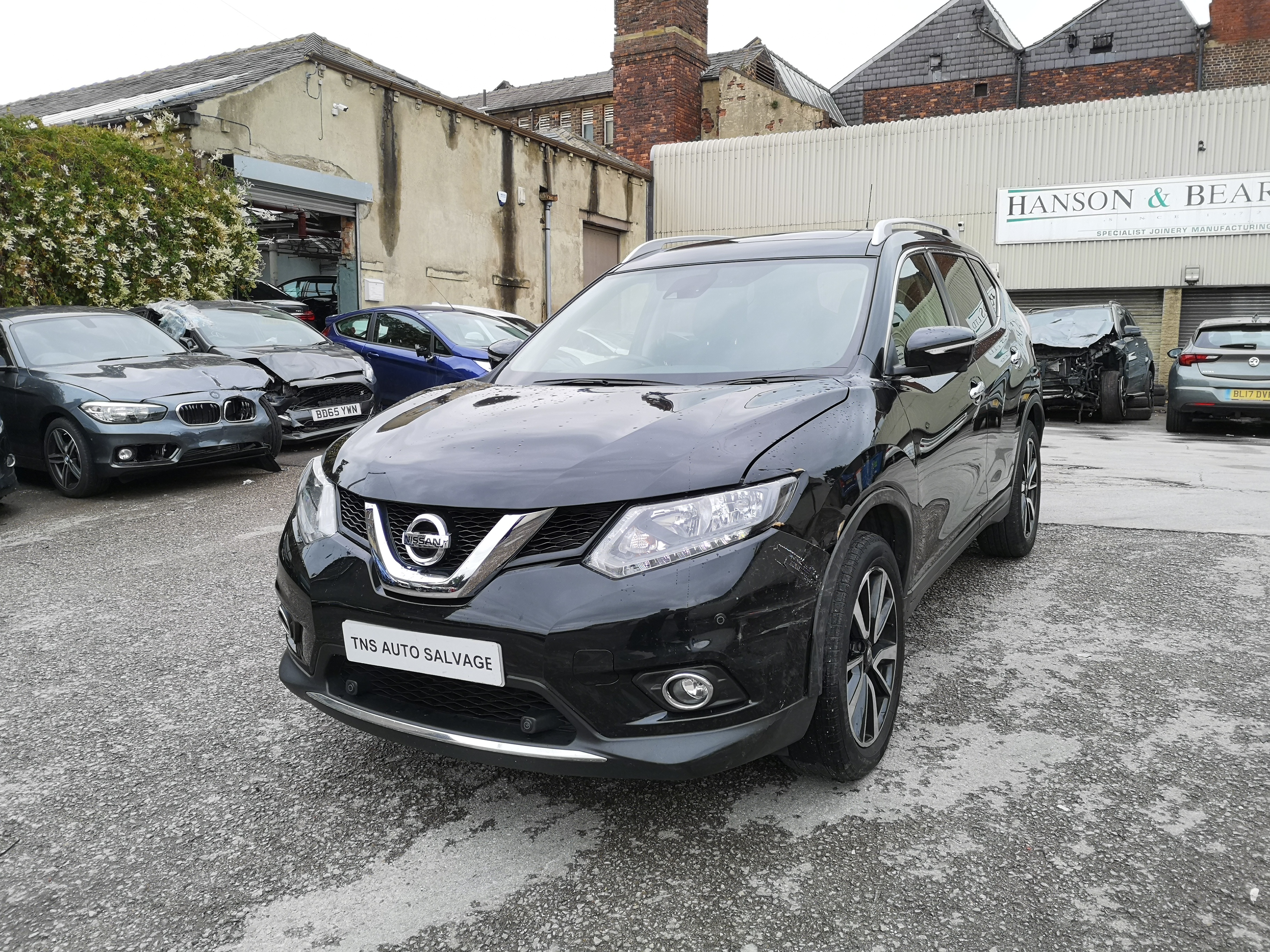2017 17 NISSAN X-TRAIL N-VISION 1.6 DCI 4X4 UNRECORDED DAMAGED SALVAGE