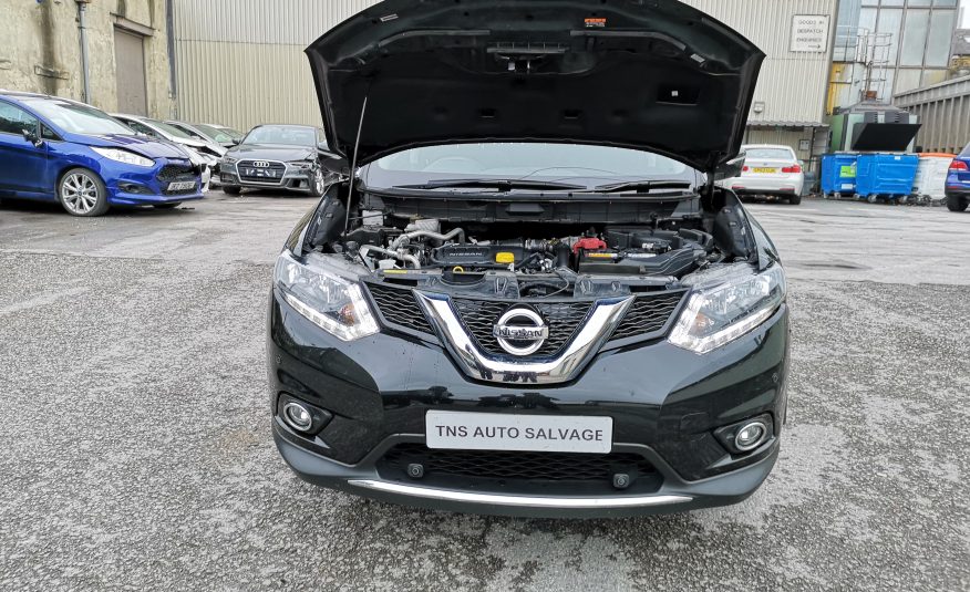 2017 17 NISSAN X-TRAIL N-VISION 1.6 DCI 4X4 UNRECORDED DAMAGED SALVAGE