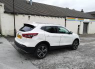 2018 18 NISSAN QASHQAI N-CONNECTA 1.5 DCI GLASS ROOF UNRECORDED DAMAGED SALVAGE