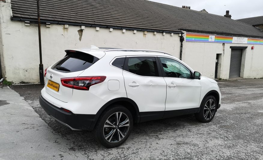 2018 18 NISSAN QASHQAI N-CONNECTA 1.5 DCI GLASS ROOF UNRECORDED DAMAGED SALVAGE