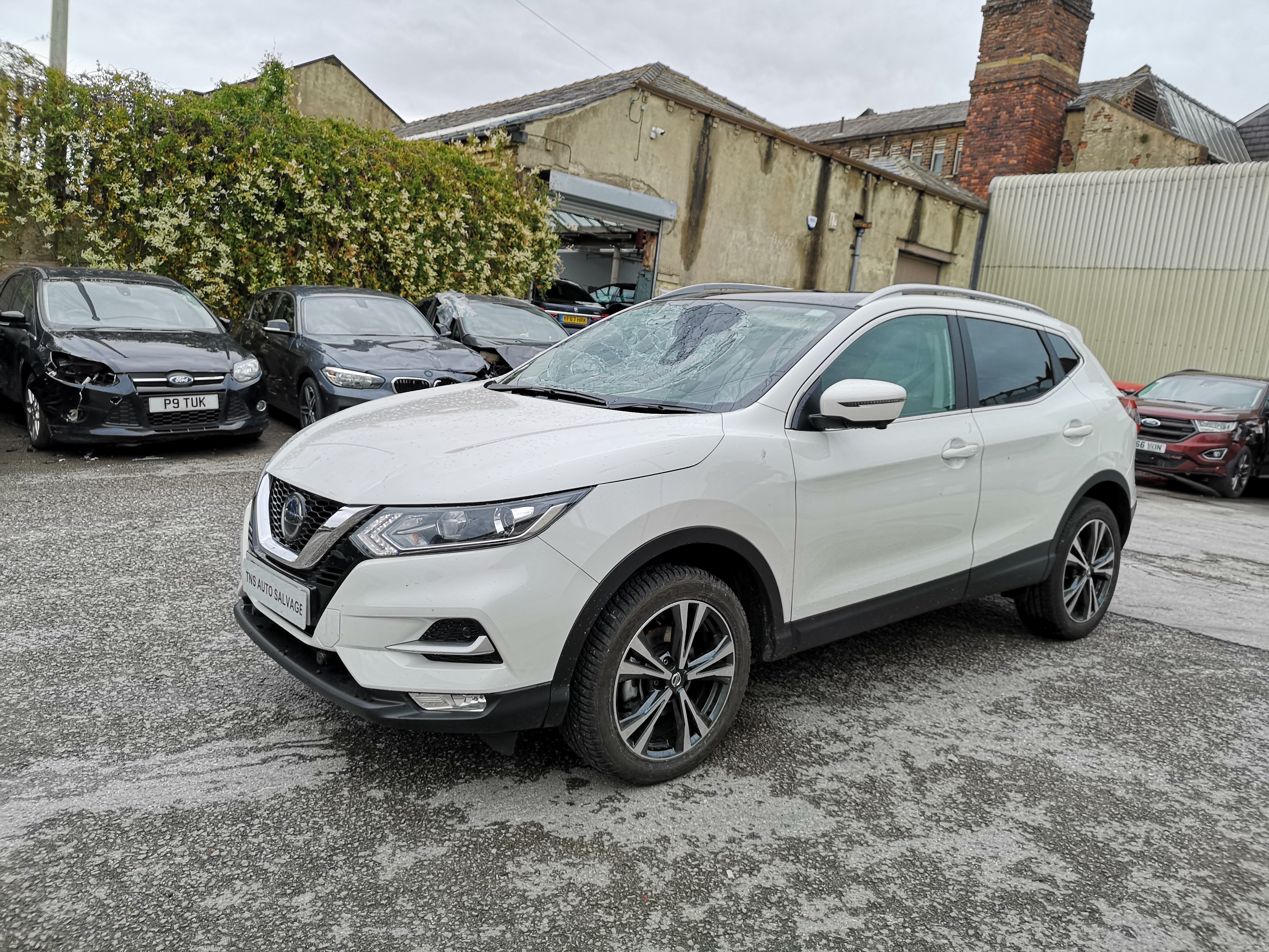 2018 18 NISSAN QASHQAI N-CONNECTA 1.5 DCI GLASS ROOF UNRECORDED DAMAGED SALVAGE