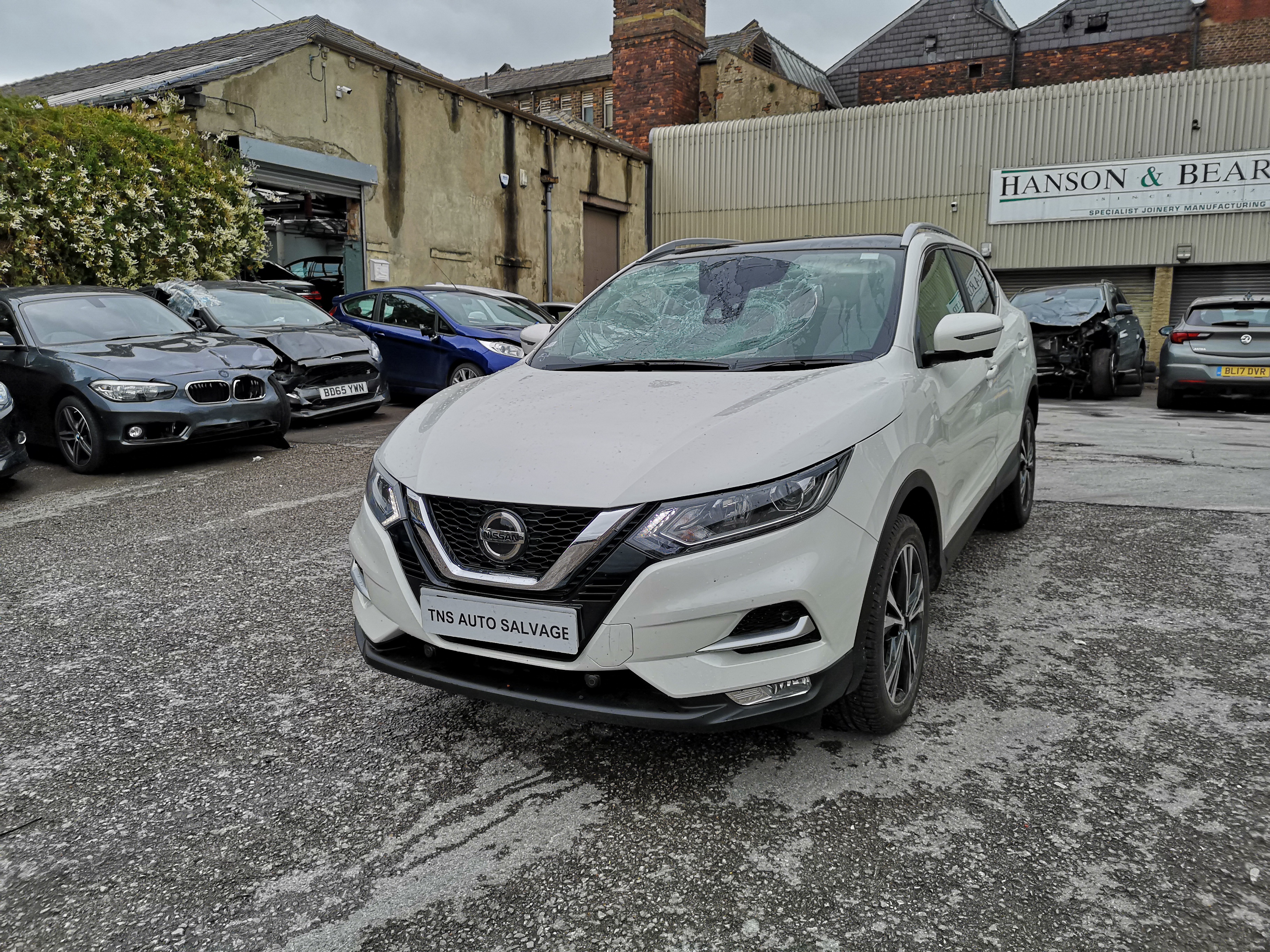 2018 18 NISSAN QASHQAI N-CONNECTA 1.5 DCI GLASS ROOF UNRECORDED DAMAGED SALVAGE