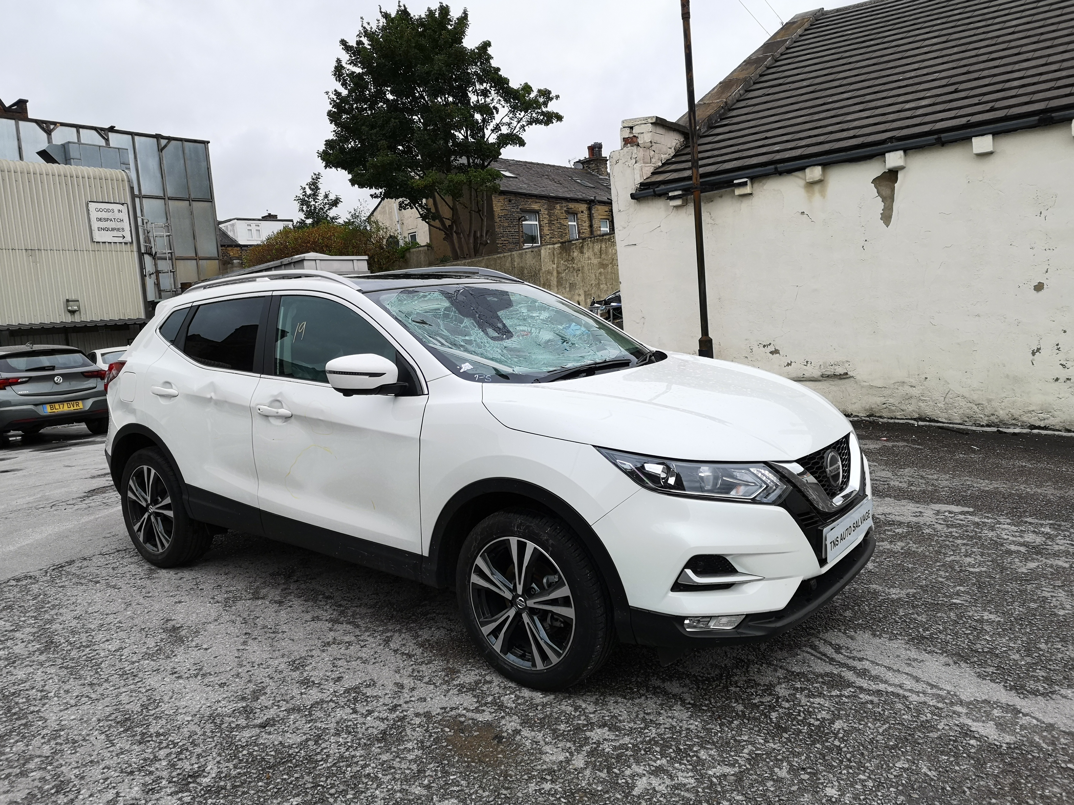 2018 18 NISSAN QASHQAI N-CONNECTA 1.5 DCI GLASS ROOF UNRECORDED DAMAGED SALVAGE