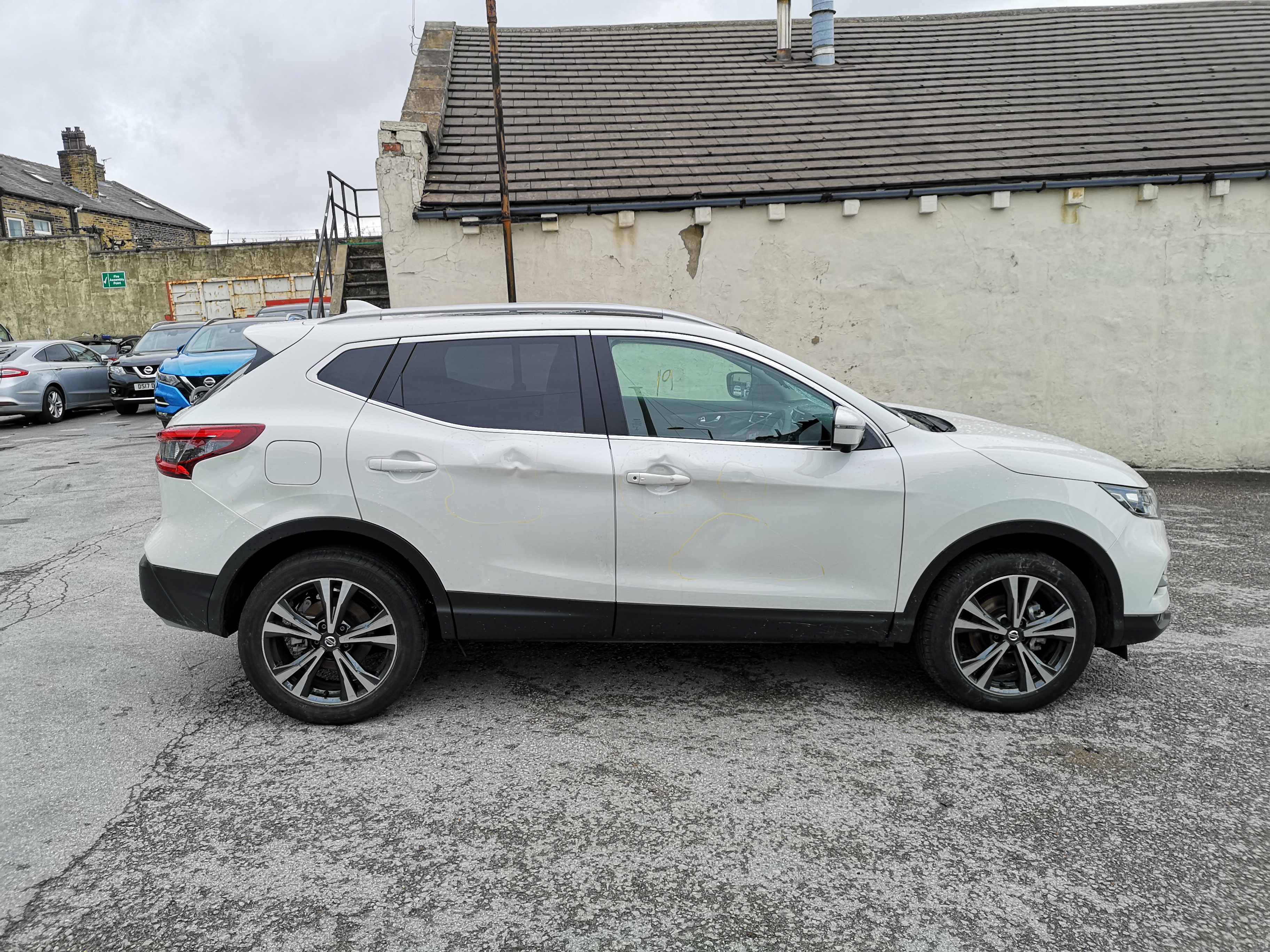 2018 18 NISSAN QASHQAI N-CONNECTA 1.5 DCI GLASS ROOF UNRECORDED DAMAGED SALVAGE