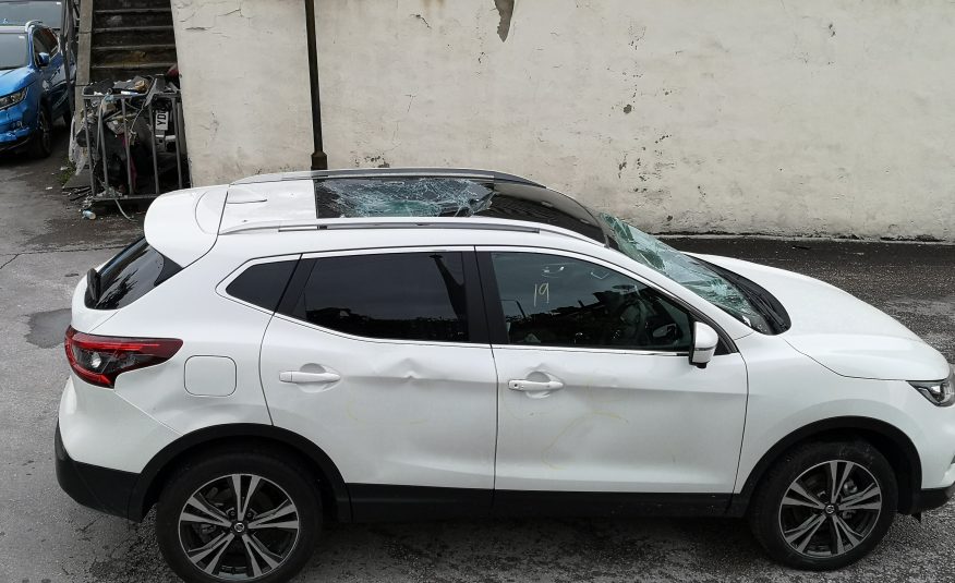 2018 18 NISSAN QASHQAI N-CONNECTA 1.5 DCI GLASS ROOF UNRECORDED DAMAGED SALVAGE