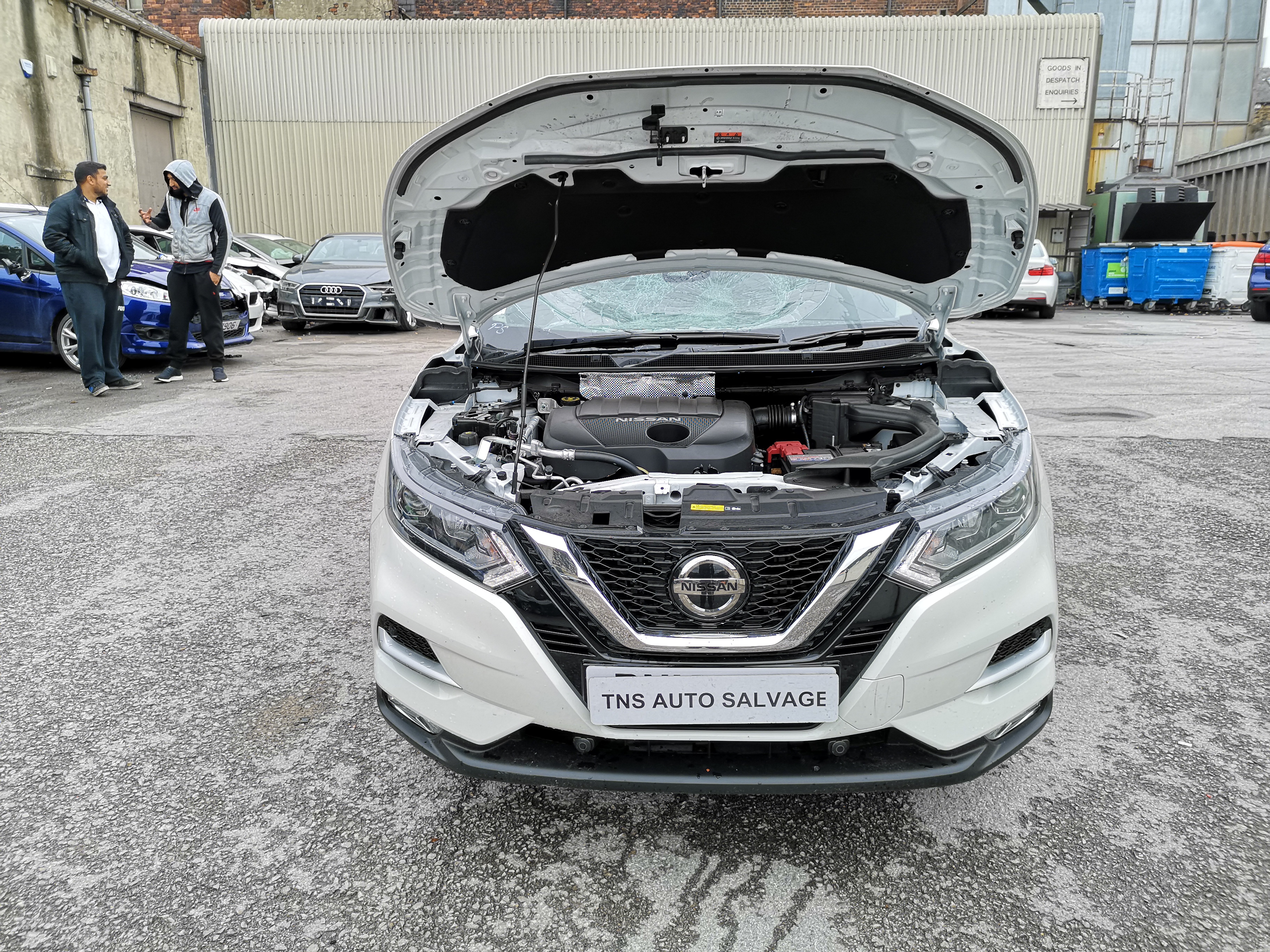 2018 18 NISSAN QASHQAI N-CONNECTA 1.5 DCI GLASS ROOF UNRECORDED DAMAGED SALVAGE