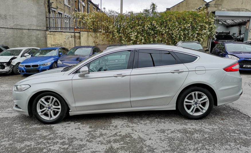 2017 FORD MONDEO ZETEC 2.0TDCi ECONETIC SATNAV UNRECORDED DAMAGED SALVAGE