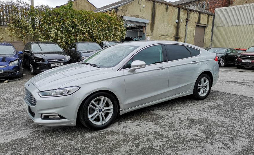 2017 FORD MONDEO ZETEC 2.0TDCi ECONETIC SATNAV UNRECORDED DAMAGED SALVAGE