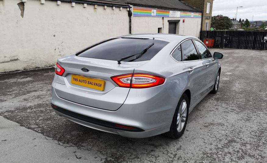 2017 FORD MONDEO ZETEC 2.0TDCi ECONETIC SATNAV UNRECORDED DAMAGED SALVAGE