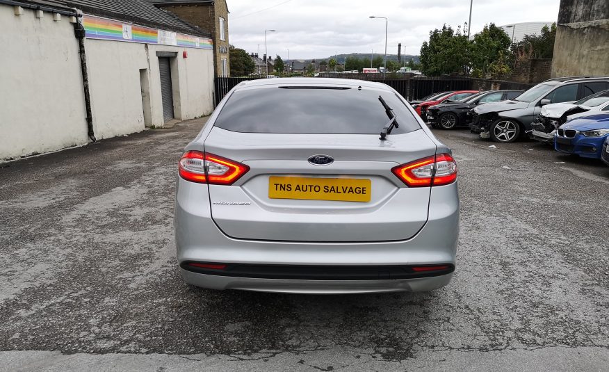 2017 FORD MONDEO ZETEC 2.0TDCi ECONETIC SATNAV UNRECORDED DAMAGED SALVAGE