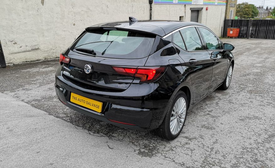 2017 (17) VAUXHALL ASTRA 1.6 CDTI ELITE NAV UNRECORDED DAMAGED SALVAGE