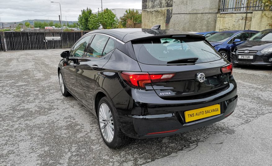 2017 (17) VAUXHALL ASTRA 1.6 CDTI ELITE NAV UNRECORDED DAMAGED SALVAGE