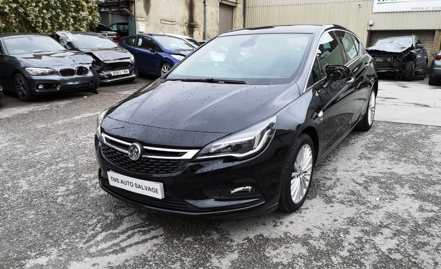 2017 (17) VAUXHALL ASTRA 1.6 CDTI ELITE NAV UNRECORDED DAMAGED SALVAGE