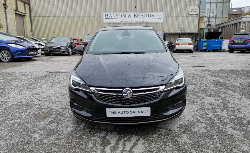 2017 (17) VAUXHALL ASTRA 1.6 CDTI ELITE NAV UNRECORDED DAMAGED SALVAGE