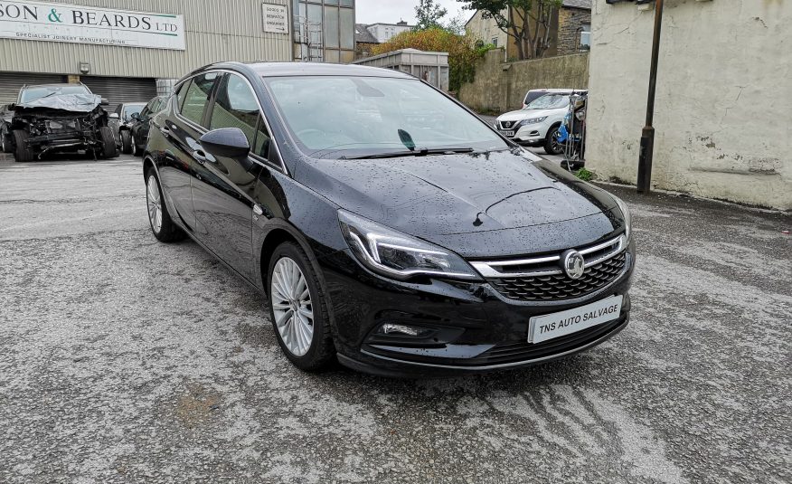 2017 (17) VAUXHALL ASTRA 1.6 CDTI ELITE NAV UNRECORDED DAMAGED SALVAGE