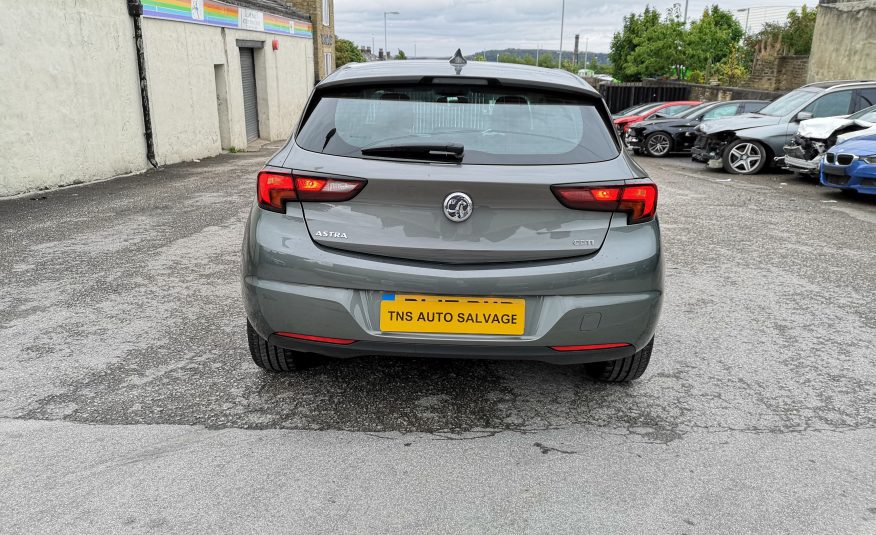 2017 (17) VAUXHALL ASTRA 1.6 CDTI AUTO ELITE NAV UNRECORDED DAMAGED SALVAGE