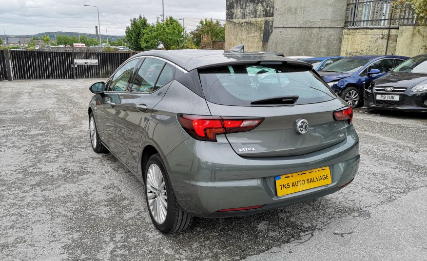 2017 (17) VAUXHALL ASTRA 1.6 CDTI AUTO ELITE NAV UNRECORDED DAMAGED SALVAGE