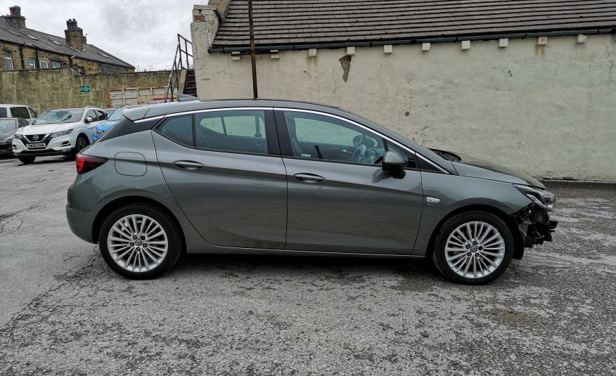 2017 (17) VAUXHALL ASTRA 1.6 CDTI AUTO ELITE NAV UNRECORDED DAMAGED SALVAGE