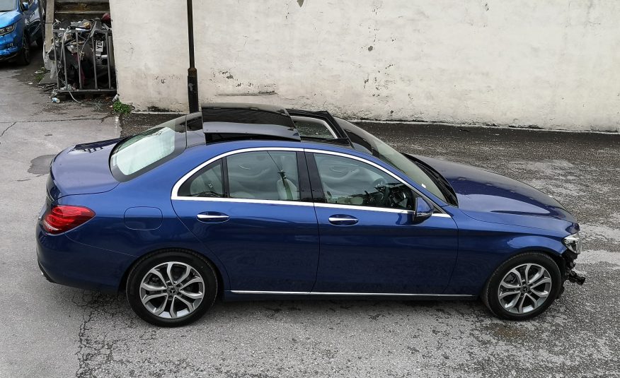 2018 MERCEDES-BENZ C CLASS C200 SPORT PREMIUM AUTO UNRECORDED DAMAGED SALVAGE