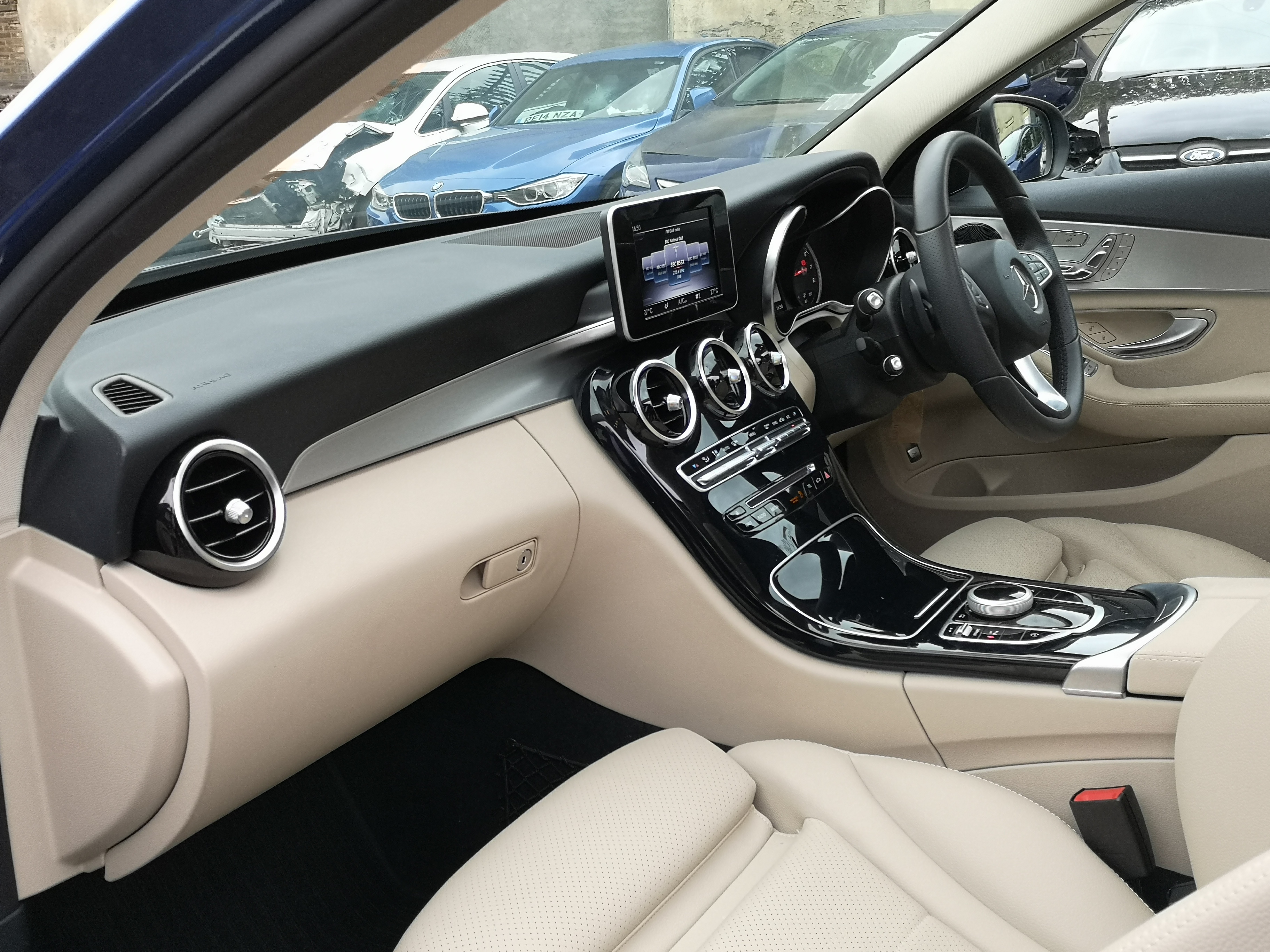 2018 MERCEDES-BENZ C CLASS C200 SPORT PREMIUM AUTO UNRECORDED DAMAGED SALVAGE