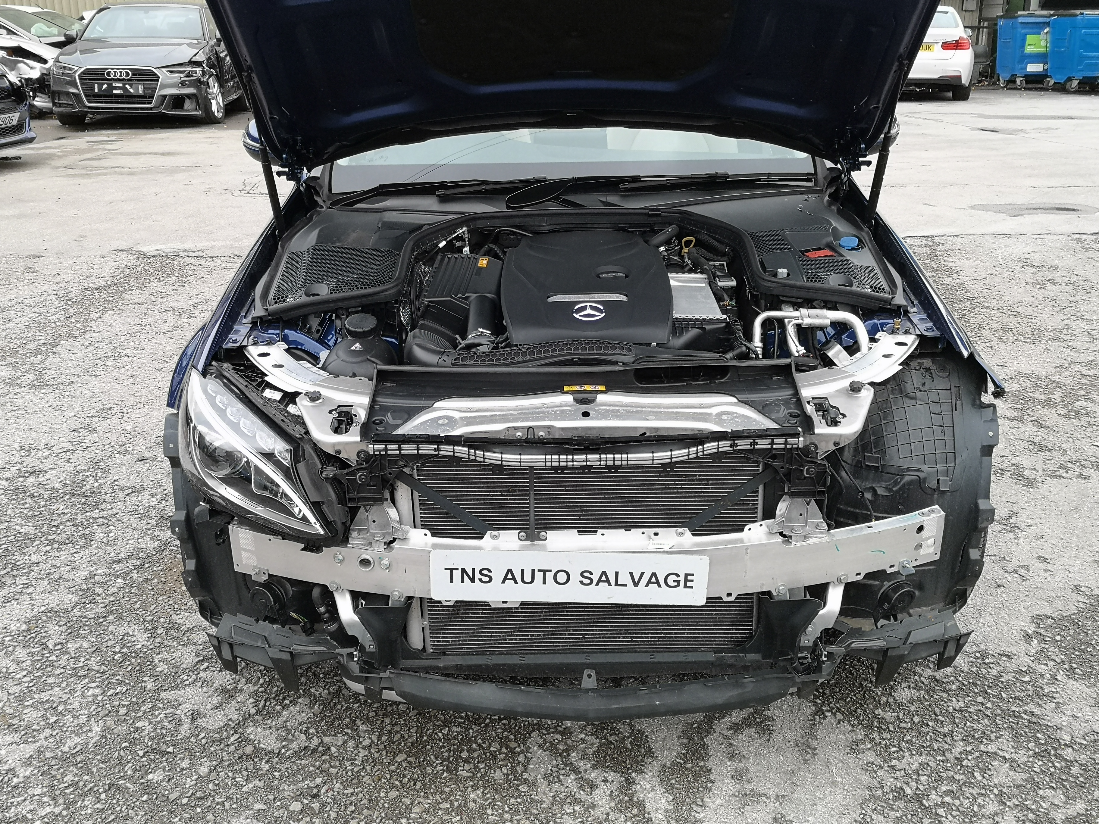 2018 MERCEDES-BENZ C CLASS C200 SPORT PREMIUM AUTO UNRECORDED DAMAGED SALVAGE