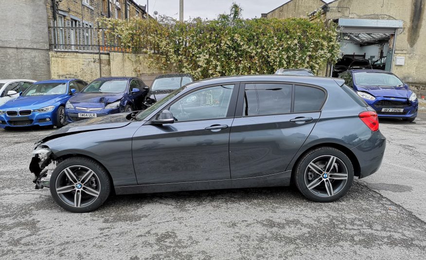 2018 18 BMW 1 SERIES 118i 1.5 SPORT SPORTS HATCH UNRECORDED DAMAGED SALVAGE