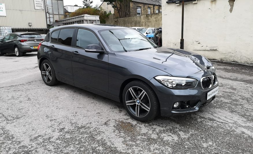 2018 18 BMW 1 SERIES 118i 1.5 SPORT SPORTS HATCH UNRECORDED DAMAGED SALVAGE