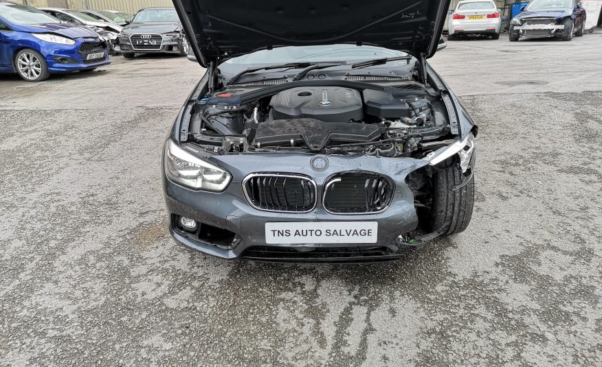 2018 18 BMW 1 SERIES 118i 1.5 SPORT SPORTS HATCH UNRECORDED DAMAGED SALVAGE