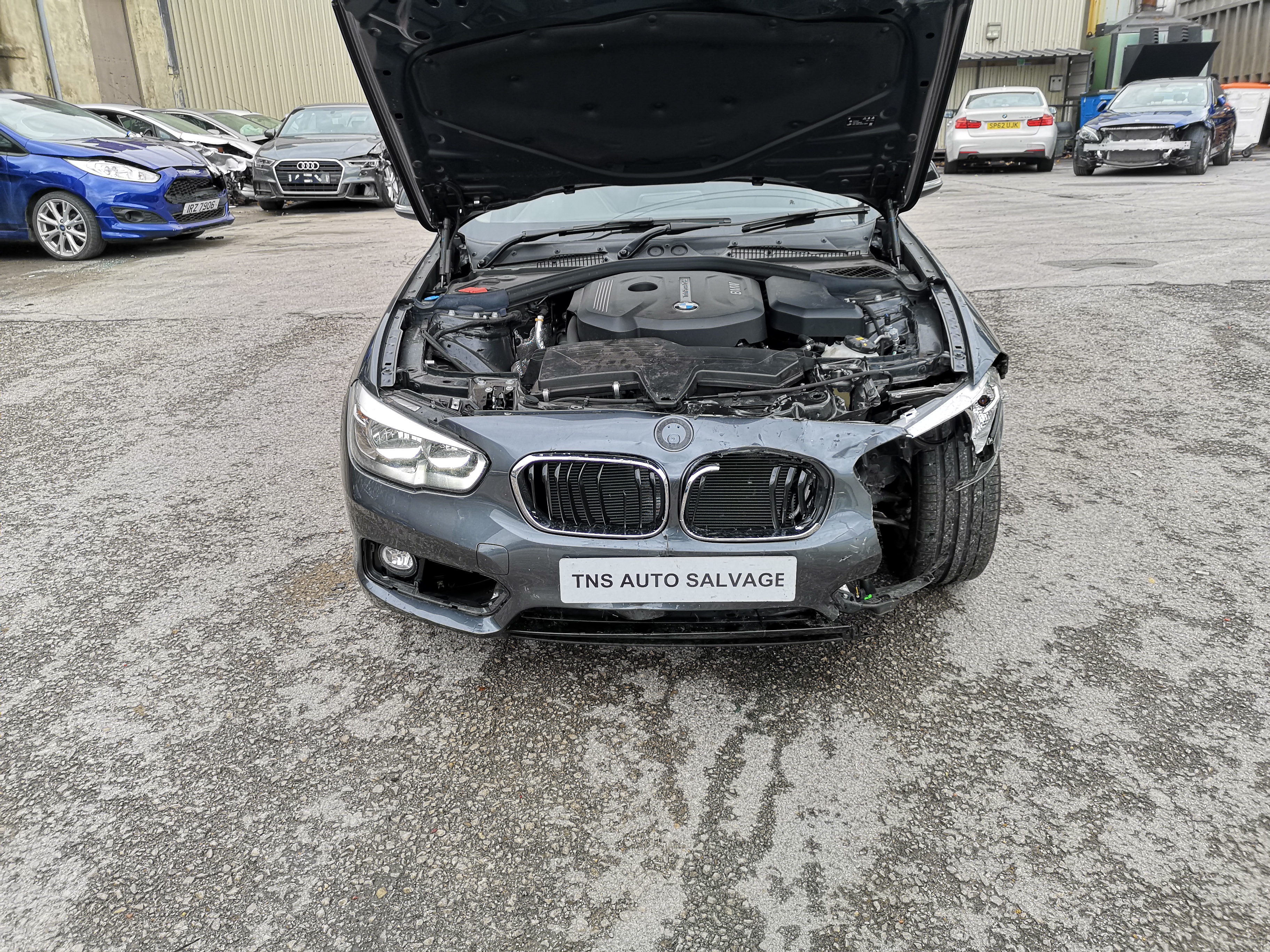 2018 18 BMW 1 SERIES 118i 1.5 SPORT SPORTS HATCH UNRECORDED DAMAGED SALVAGE