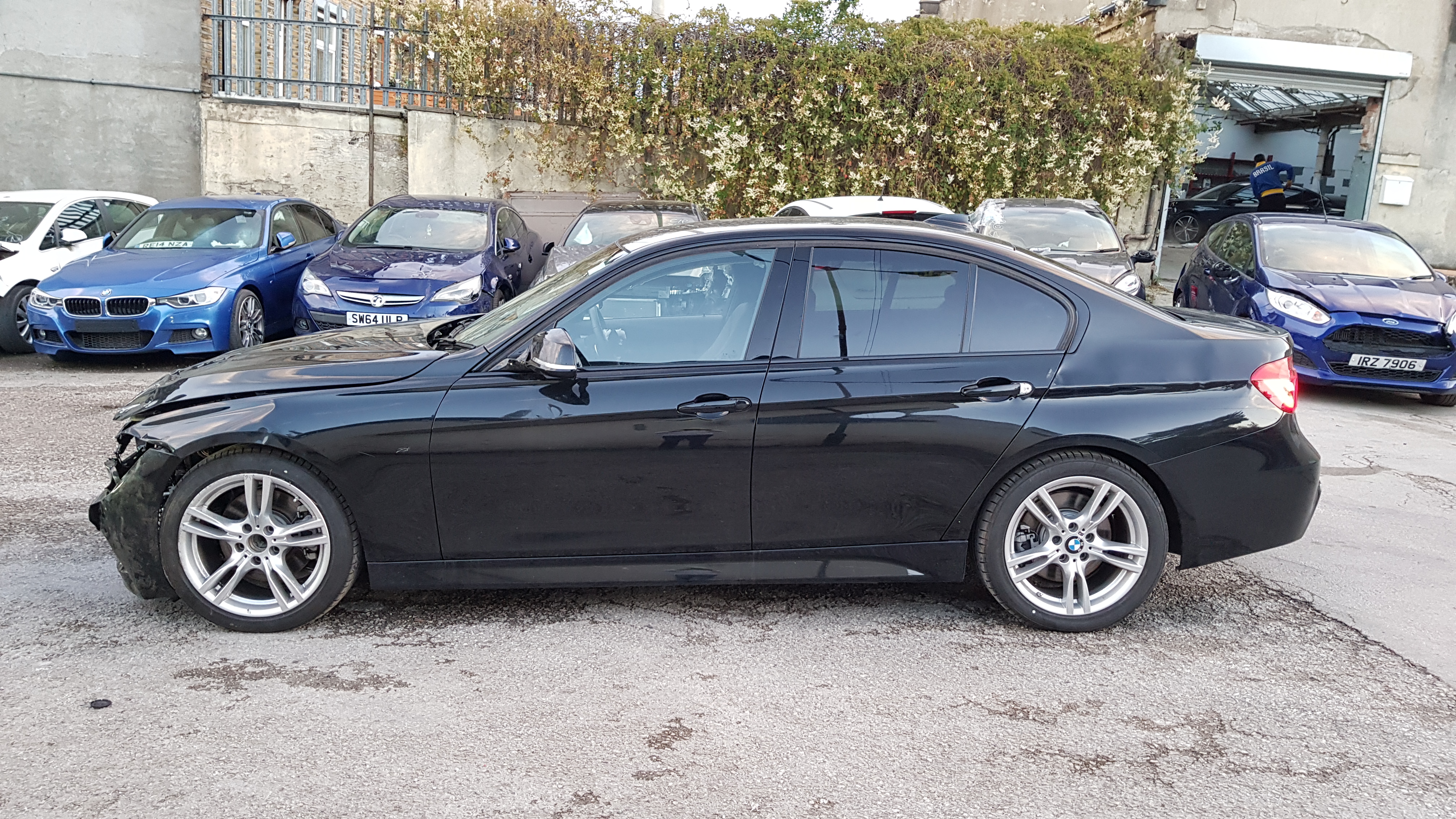 2018 18 BMW 3 SERIES 330D M SPORT AUTO CAT S DAMAGED SALVAGE