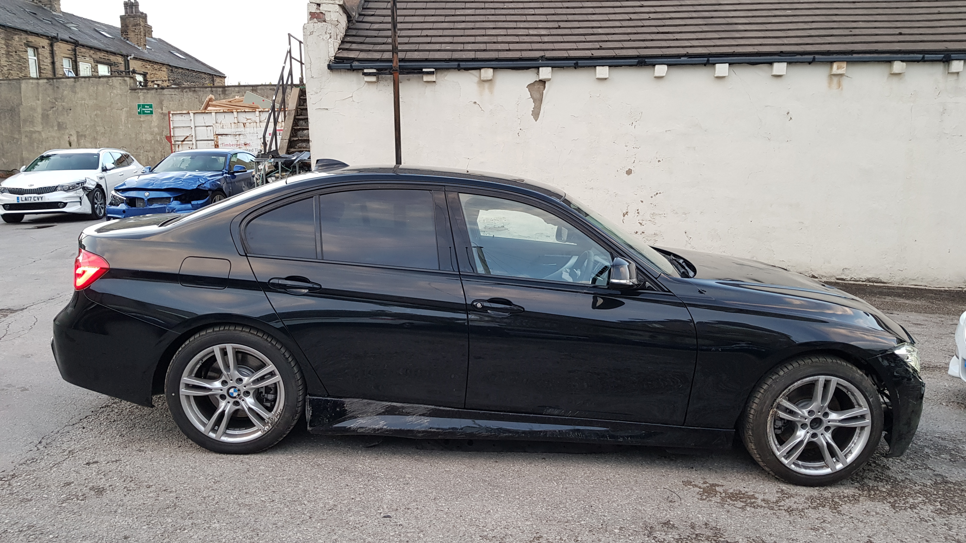 2018 18 BMW 3 SERIES 330D M SPORT AUTO CAT S DAMAGED SALVAGE