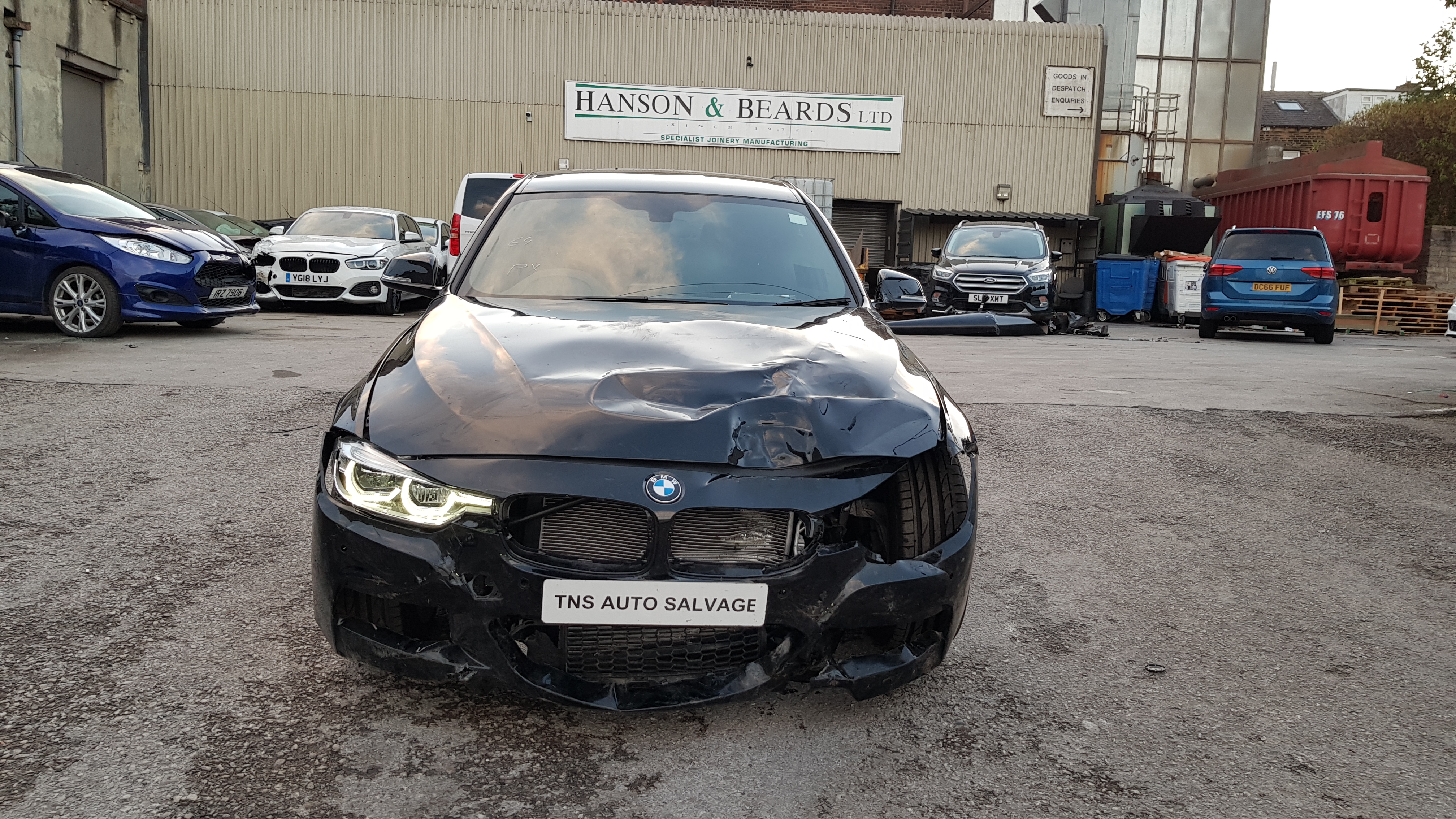 2018 18 BMW 3 SERIES 330D M SPORT AUTO CAT S DAMAGED SALVAGE