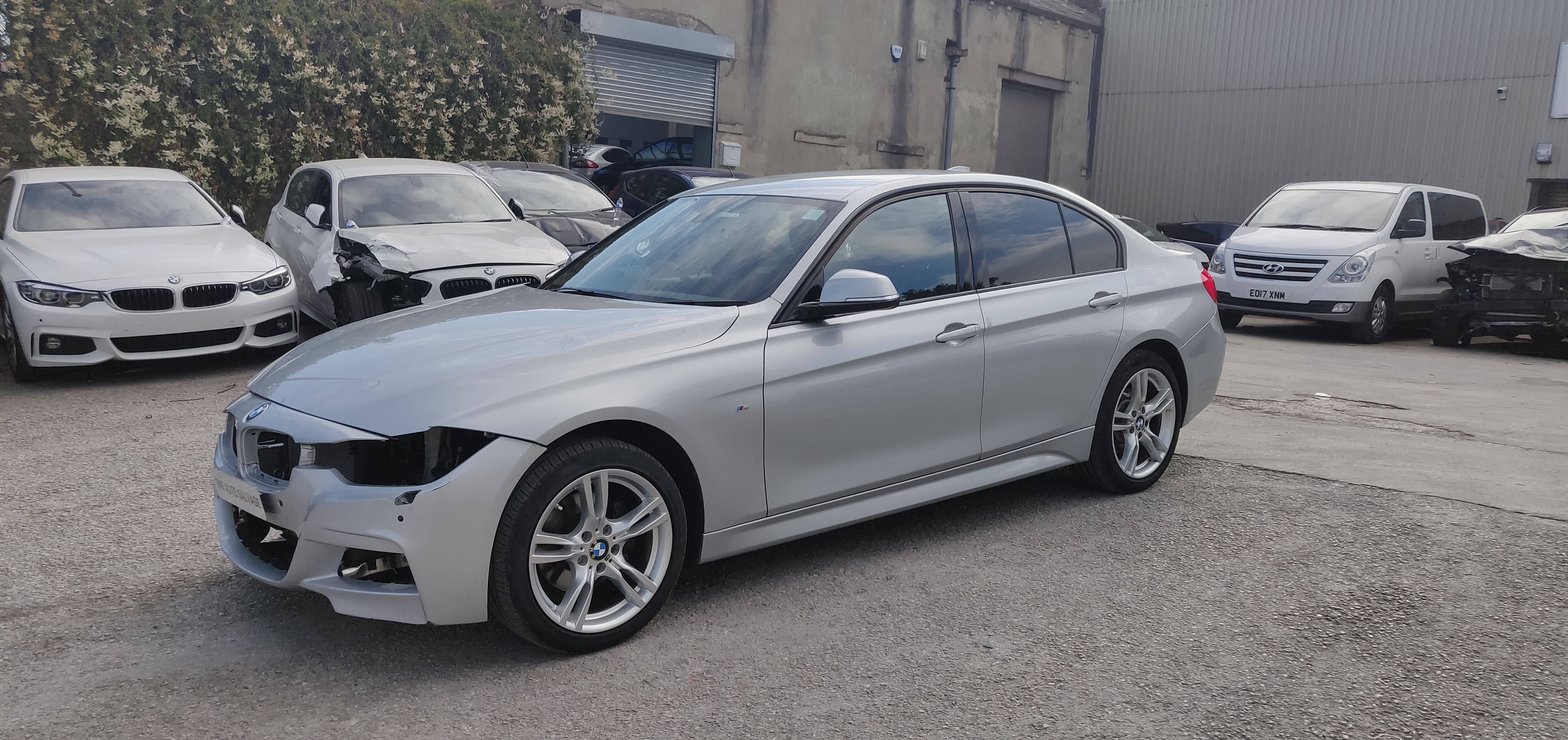 2018 BMW 3 SERIES 320D X-DRIVE 4X4 AUTO M SPORT UNRECORDED DAMAGED SALVAGE