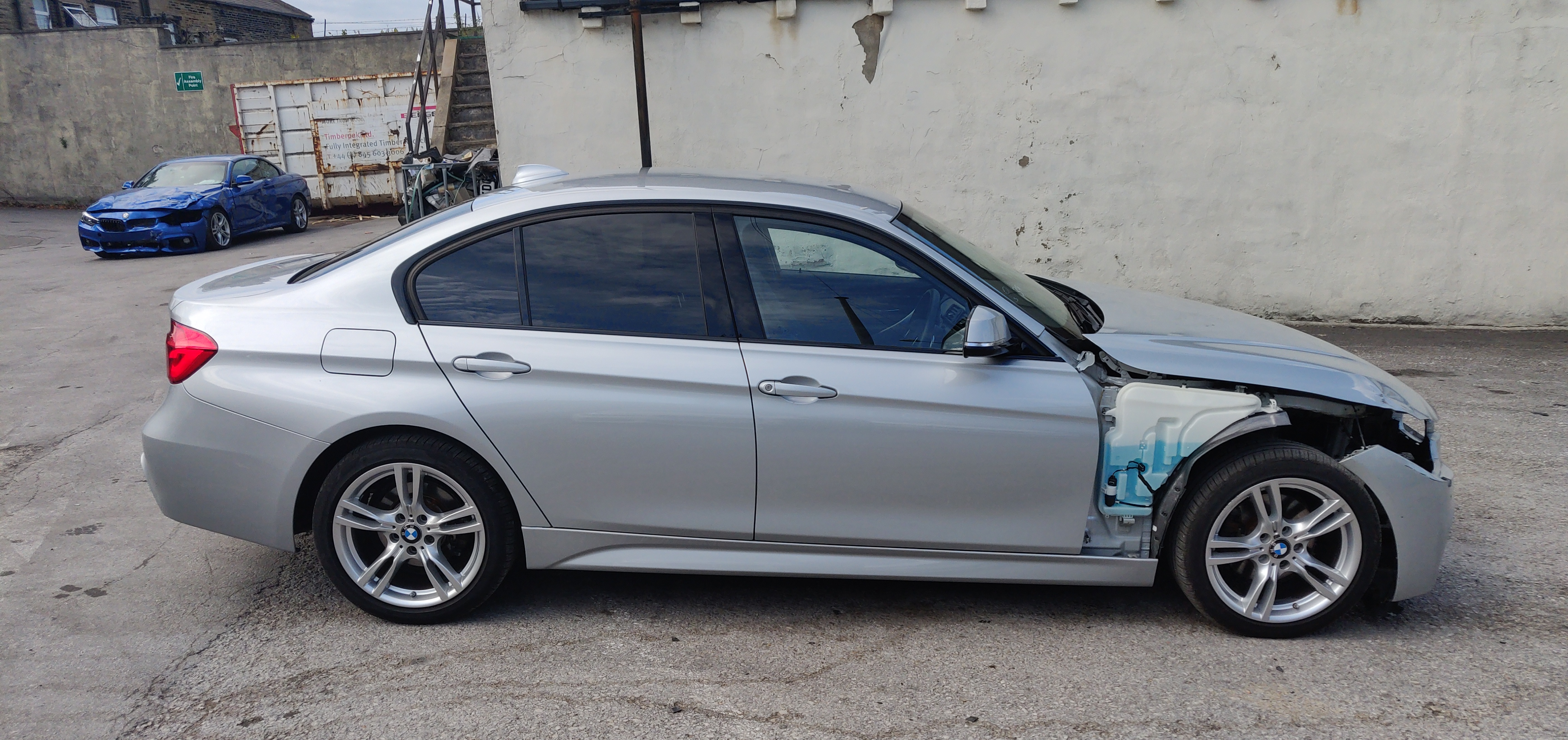 2018 BMW 3 SERIES 320D X-DRIVE 4X4 AUTO M SPORT UNRECORDED DAMAGED SALVAGE