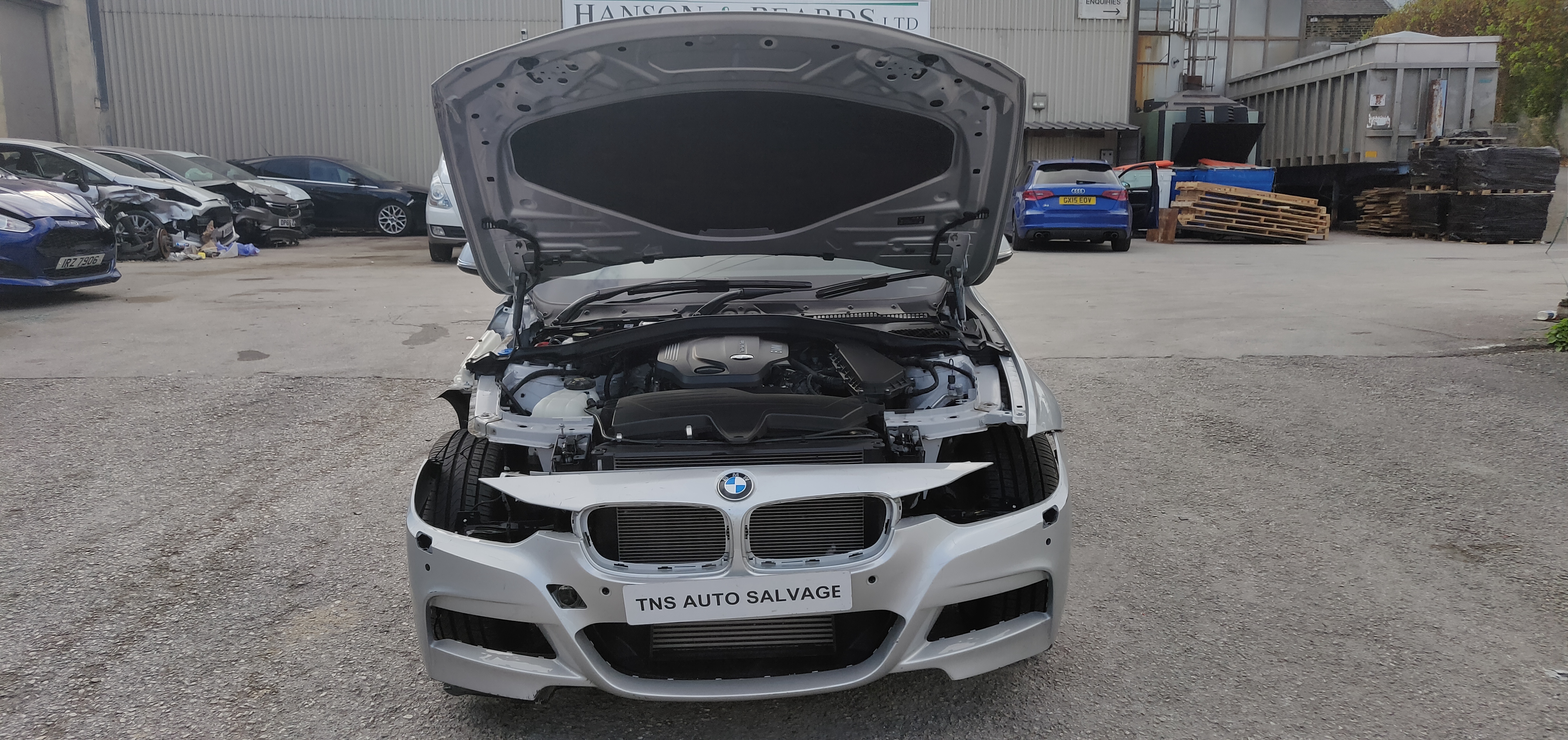 2018 BMW 3 SERIES 320D X-DRIVE 4X4 AUTO M SPORT UNRECORDED DAMAGED SALVAGE