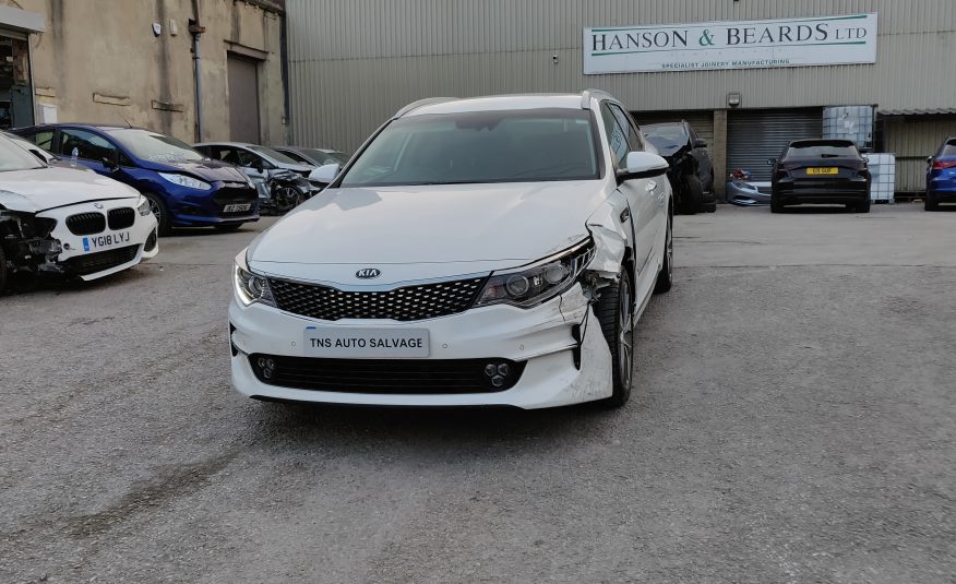 2017 17 KIA OPTIMA 1.7CRDi ISG SPORTSWAGON 3 UNRECORDED DAMAGED SALVAGE