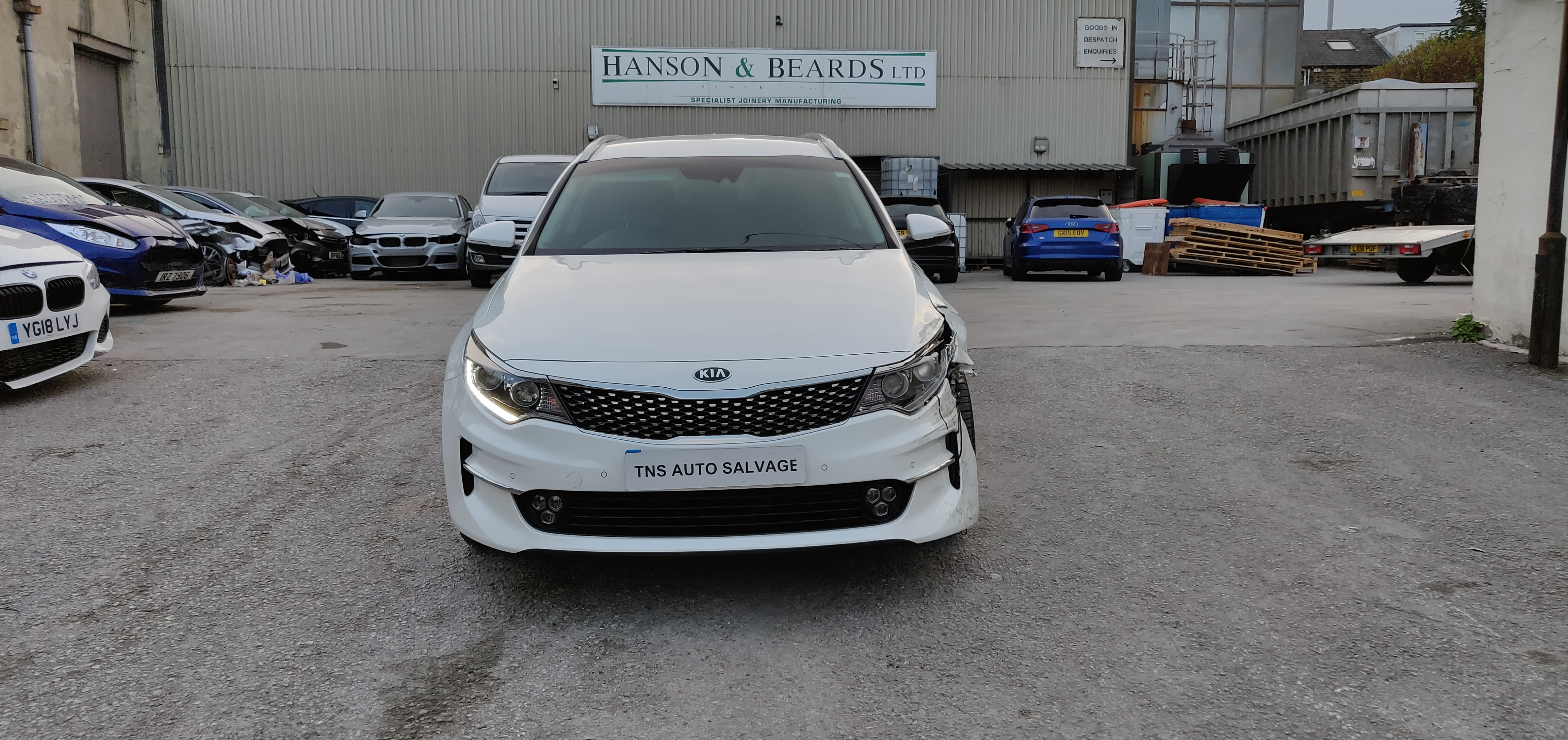 2017 17 KIA OPTIMA 1.7CRDi ISG SPORTSWAGON 3 UNRECORDED DAMAGED SALVAGE