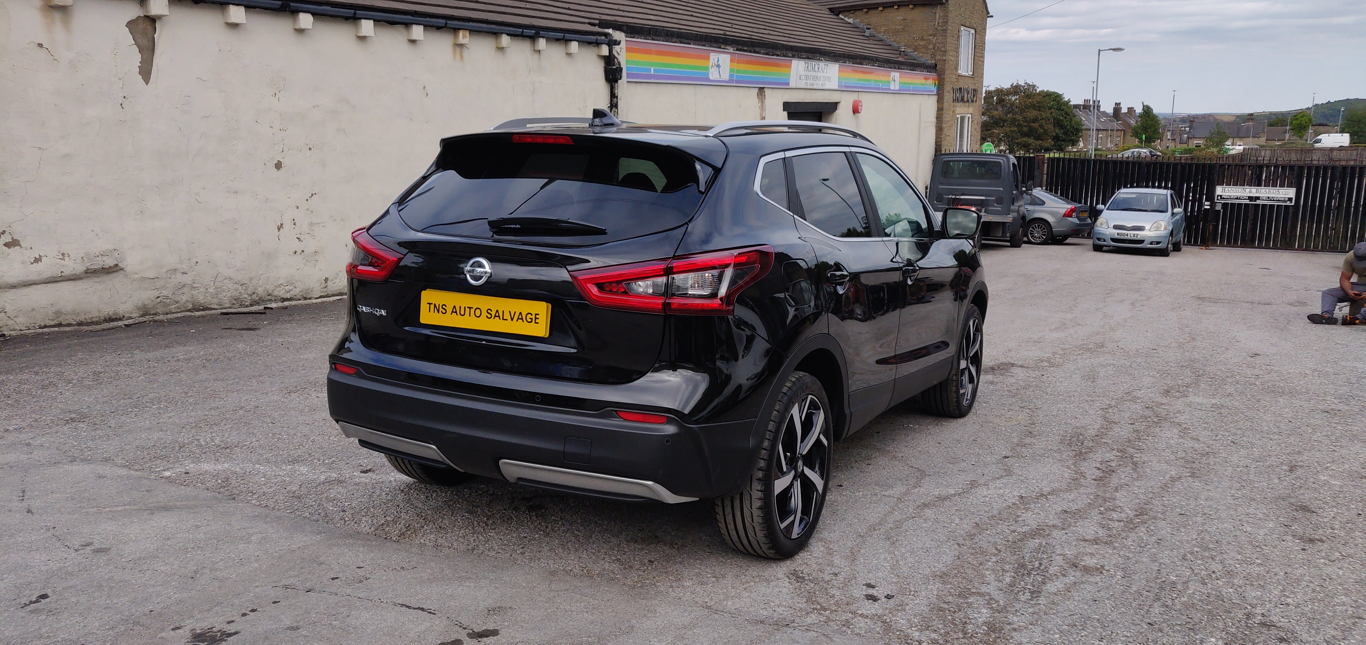 2018 18 NISSAN QASHQAI TEKNA 1.5 DCI GLASS ROOF CAT S DAMAGED SALVAGE