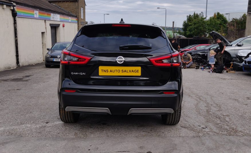 2018 18 NISSAN QASHQAI TEKNA 1.5 DCI GLASS ROOF CAT S DAMAGED SALVAGE