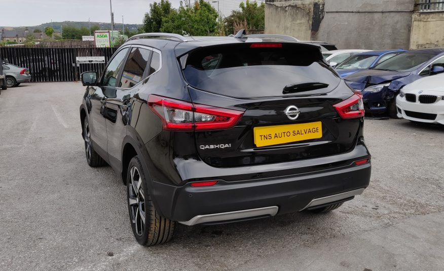 2018 18 NISSAN QASHQAI TEKNA 1.5 DCI GLASS ROOF CAT S DAMAGED SALVAGE