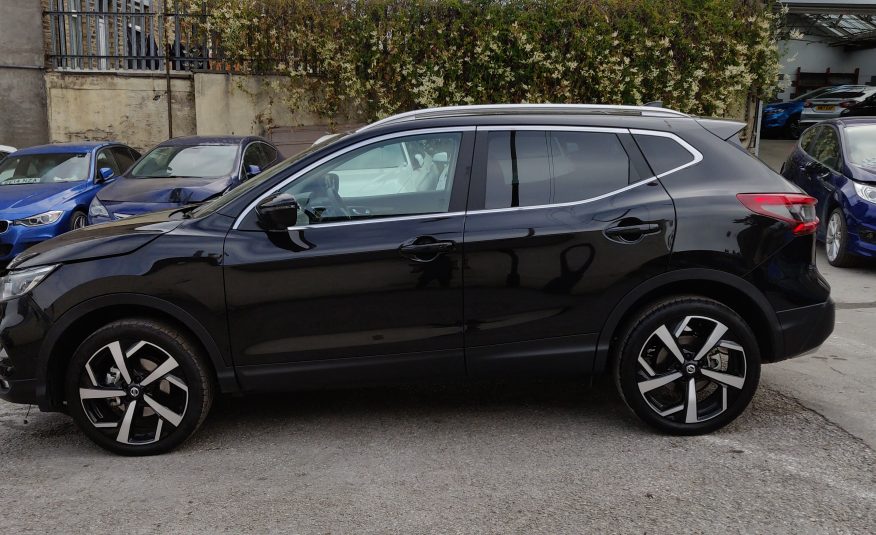 2018 18 NISSAN QASHQAI TEKNA 1.5 DCI GLASS ROOF CAT S DAMAGED SALVAGE