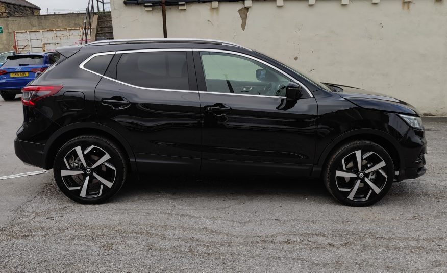 2018 18 NISSAN QASHQAI TEKNA 1.5 DCI GLASS ROOF CAT S DAMAGED SALVAGE