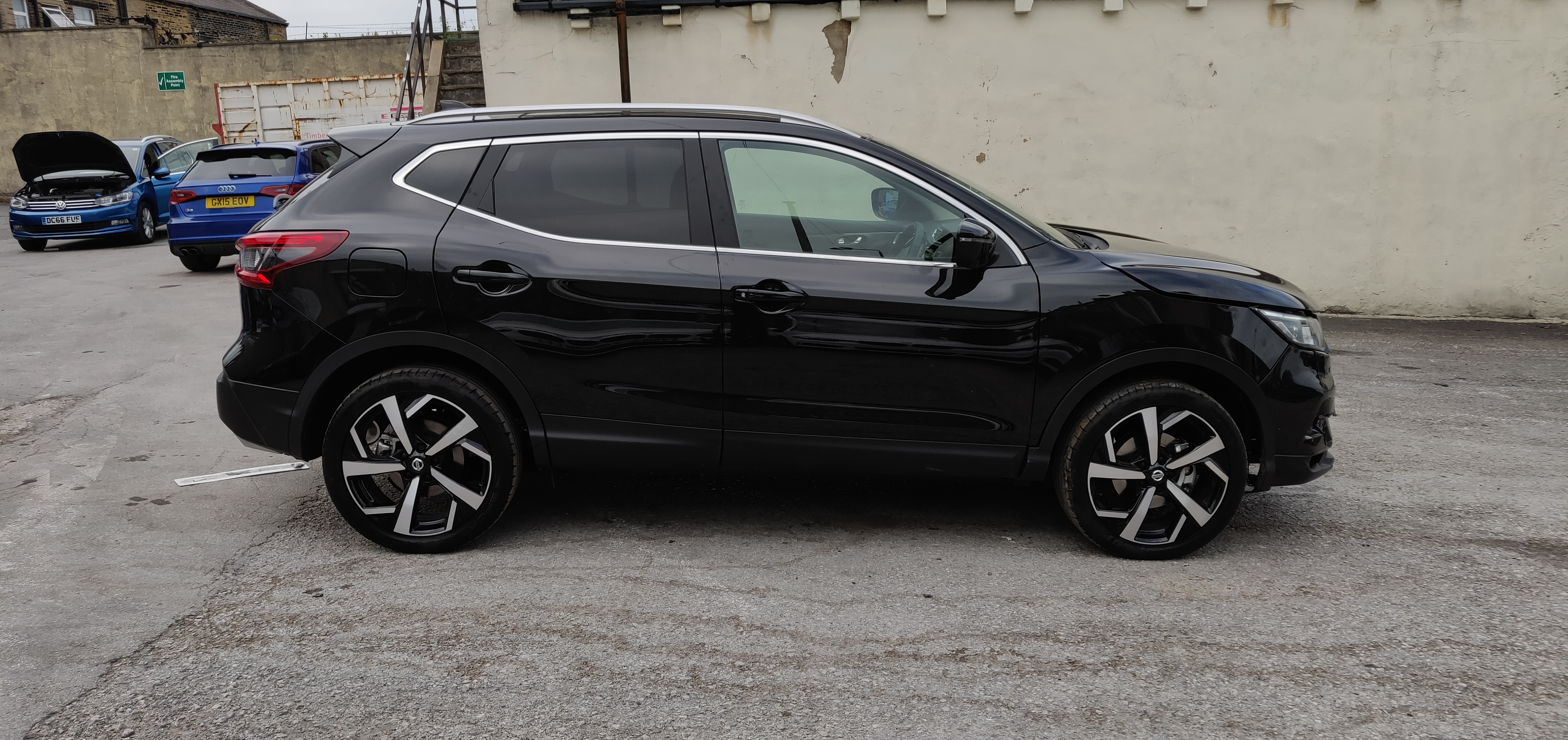 2018 18 NISSAN QASHQAI TEKNA 1.5 DCI GLASS ROOF CAT S DAMAGED SALVAGE