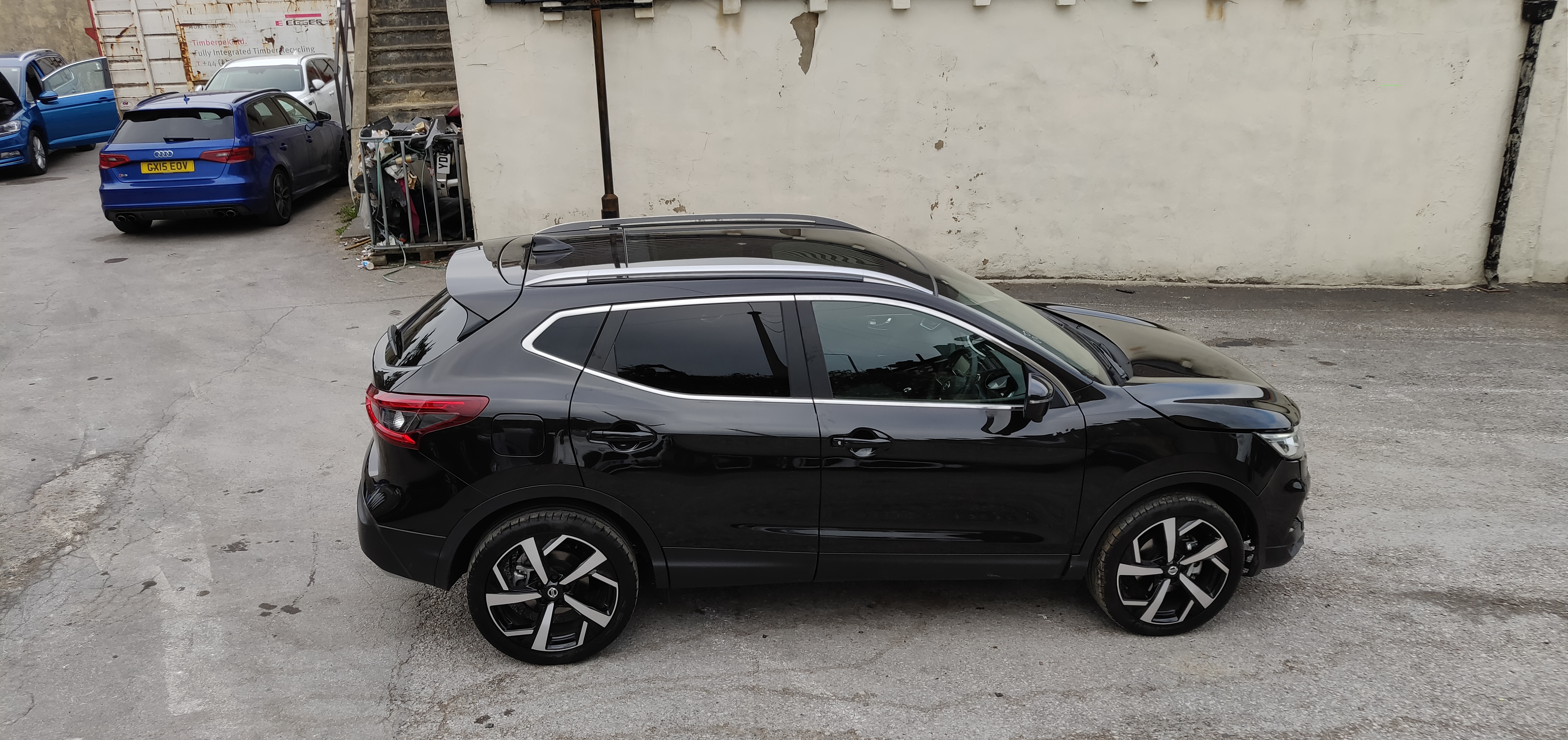 2018 18 NISSAN QASHQAI TEKNA 1.5 DCI GLASS ROOF CAT S DAMAGED SALVAGE