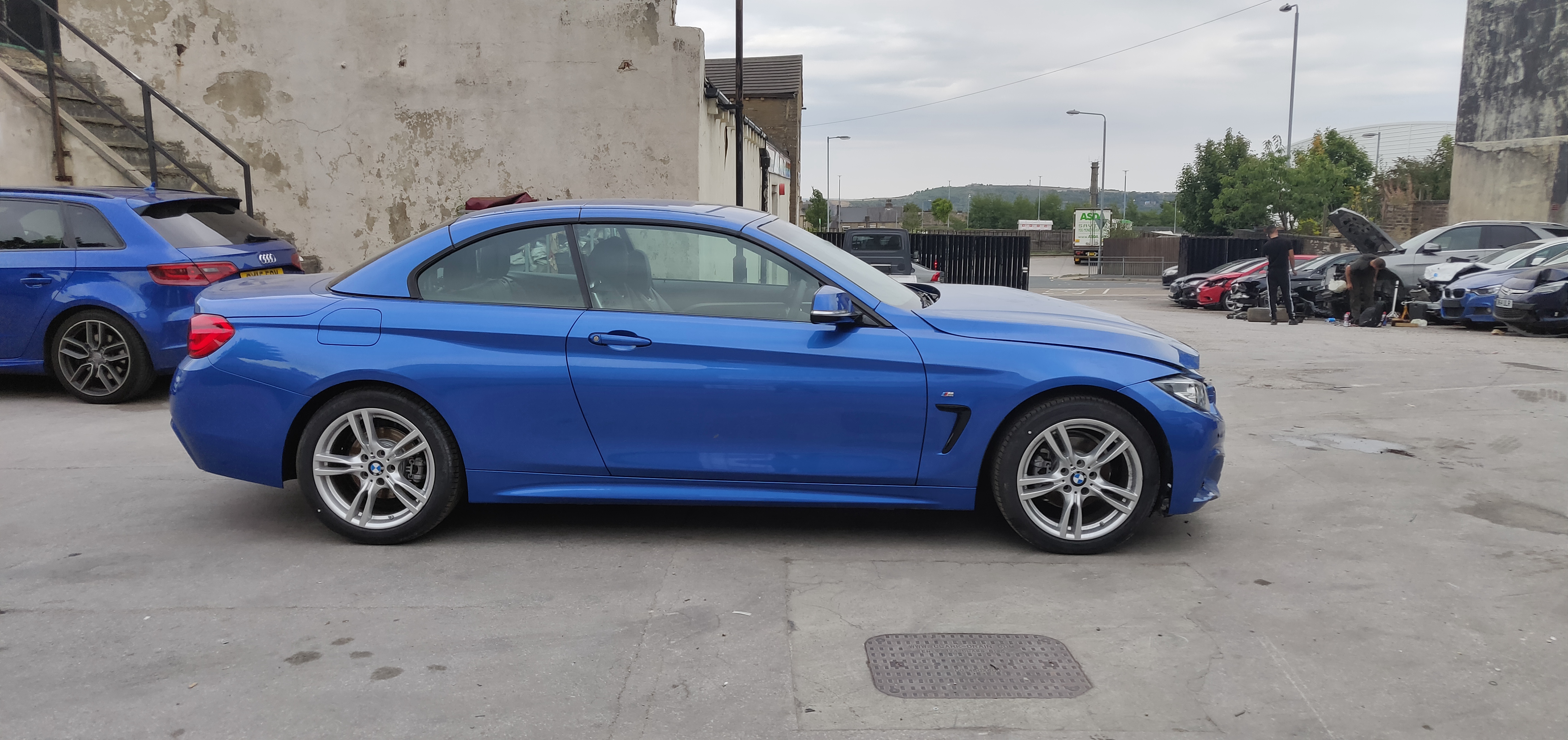 2018 18 BMW 4 SERIES 420i M SPORT AUTO CONVERTIBLE UNRECORDED DAMAGED SALVAGE