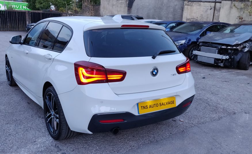 2018 18 BMW 1 SERIES 118i AUTO M SPORT SHADOW EDITION UNRECORDED DAMAGED SALVAGE