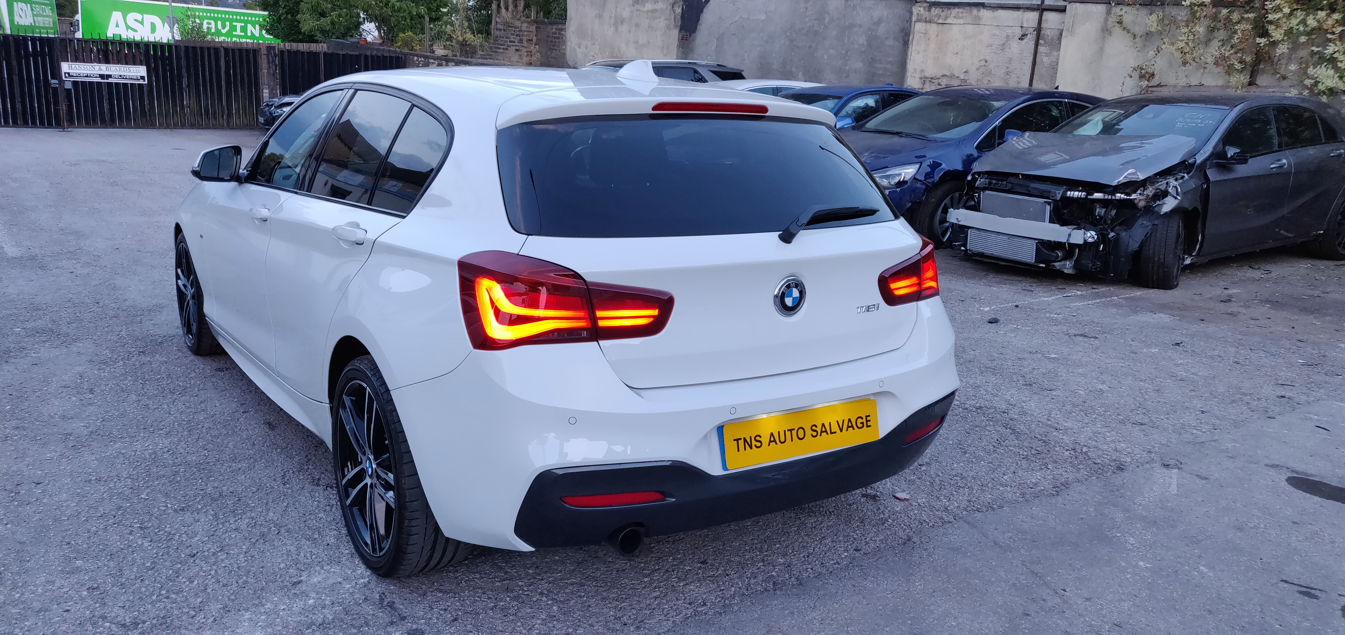 2018 18 BMW 1 SERIES 118i AUTO M SPORT SHADOW EDITION UNRECORDED DAMAGED SALVAGE
