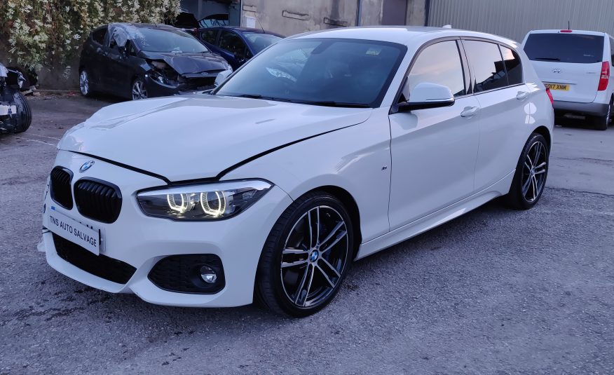 2018 18 BMW 1 SERIES 118i AUTO M SPORT SHADOW EDITION UNRECORDED DAMAGED SALVAGE