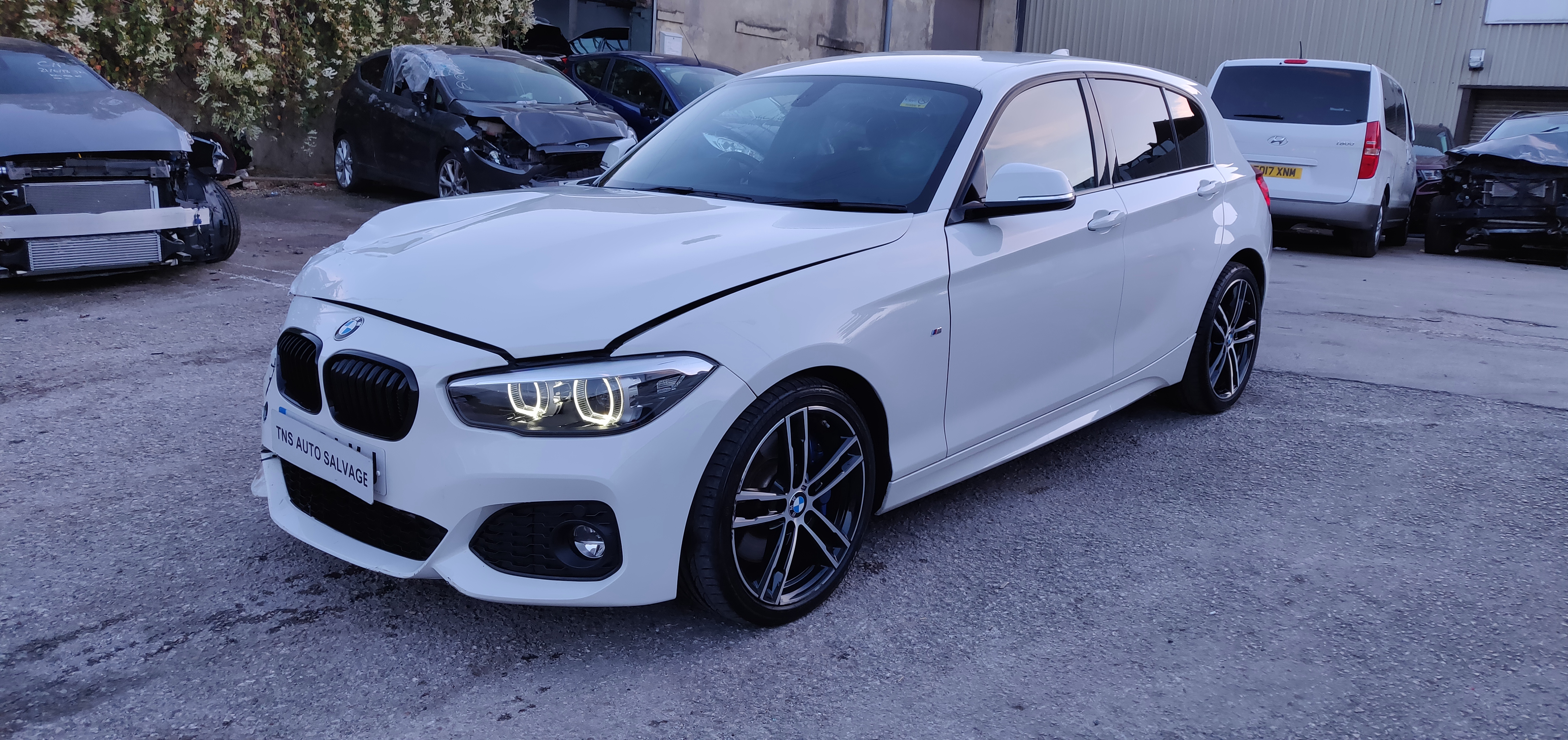 2018 18 BMW 1 SERIES 118i AUTO M SPORT SHADOW EDITION UNRECORDED DAMAGED SALVAGE